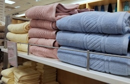 Martha Stewart Collection at Macy's: $7 Bath Towels and $14 Bath Sheets card image