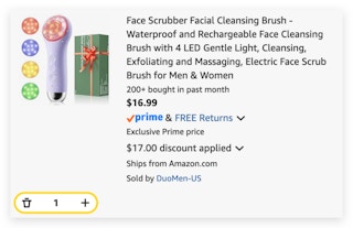 LED Facial Cleansing Brush