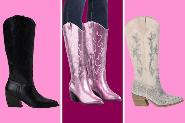 Madden NYC Tall Women's Western Boots, Only $19.99 at Walmart — Selling Out card image