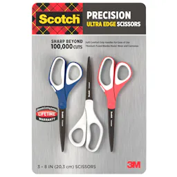 Scotch Precision Ultra Edge Scissors 3-Pack