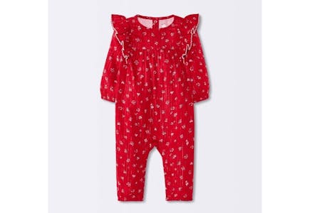 Cloud Island Baby Holiday Romper