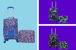 New 3-Piece Softside Carry-On Luggage Sets at Walmart for $24 (Reg. $55) card image