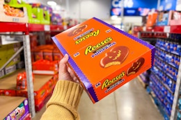 Large Box of Reese's Pumpkins, Only $23.81 at Sam's Club (Reg. $28.88) card image