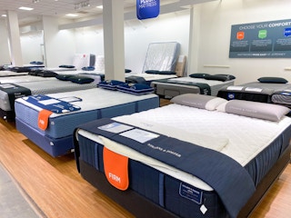 JCPenney Mattress Section