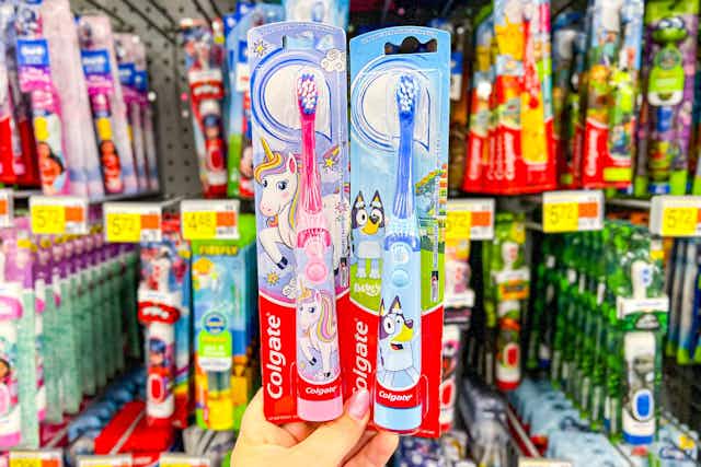 Get 2 Colgate Kids’ Toothbrushes at Walmart for Just $3.48 Each card image