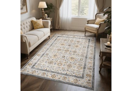 Washable Area Rug