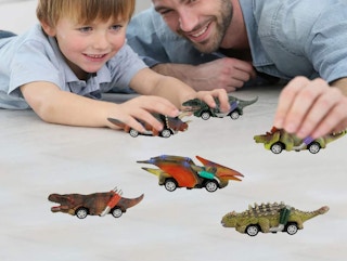 Dinosaur Toy Pull Back Cars