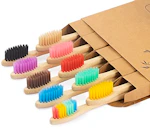 Bamboo Toothbrushes 10-Pack