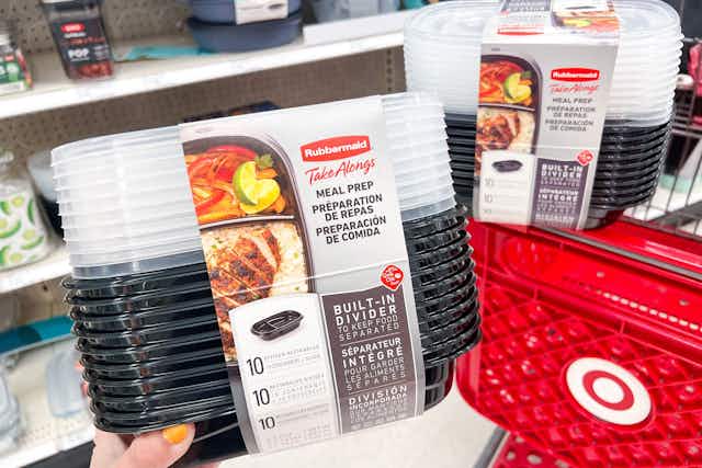 Rubbermaid Sale at Target: Food Storage Containers, as Low as $6 card image