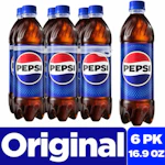 6 Pepsi Soda 6-Packs