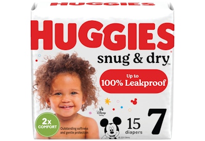 2 Huggies Diapers