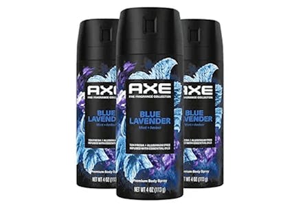 Axe Body Spray 3-Pack