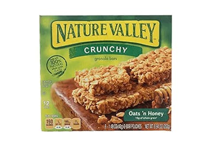 2 Nature Valley Bars Boxes