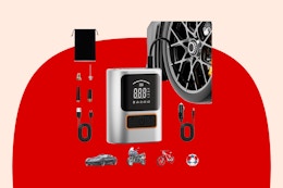 Portable Air Compressor, Just $8.49 on Amazon card image