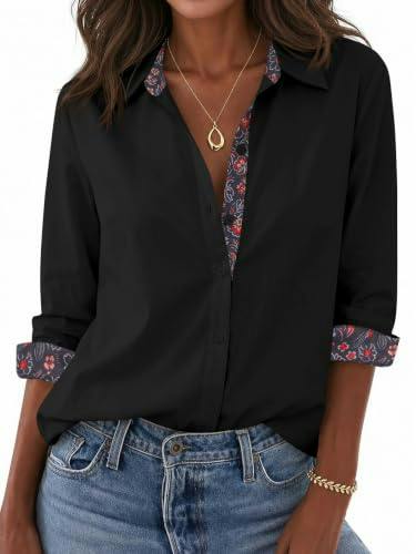Women's Cotton Button Down Shirt