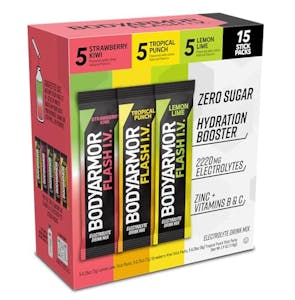 BodyArmor Flash IV Electrolyte Packs
