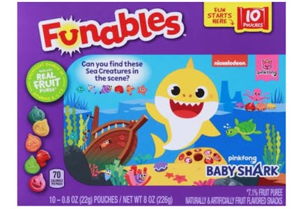 Funables Fruit Snacks 10-Pack