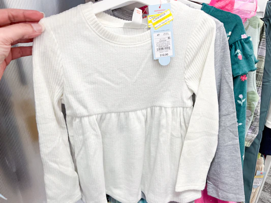 Cat & Jack Toddler Ribbed Shirt