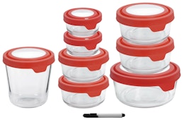 Anchor Hocking 16-Piece Glass Food Storage Set, Just $22 at Costco card image