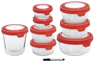 costco anchor hocking trueseal glass food storage feature
