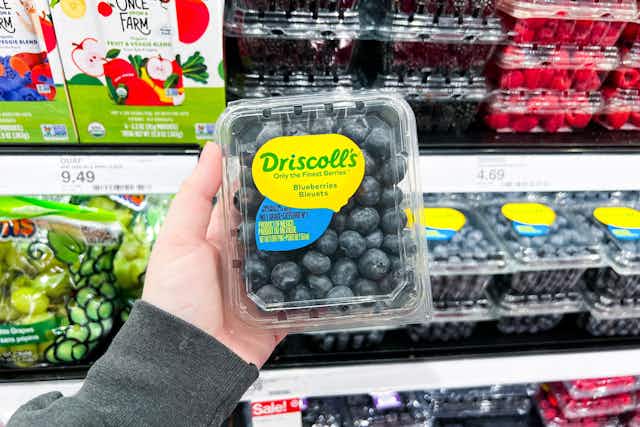 Fresh Blueberries, 50% Off With Circle — Pay Only $2.18 at Target card image
