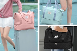 walmart weekender duffel bags collage