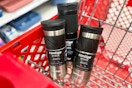 Three Contigo Steel Mugs in Target shopping cart