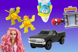 Clearance toy deals: Fashion Doll, Ninja Turtles, Spider-Man, Smurfette and truck