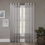 Crushed Voile Curtain Panel