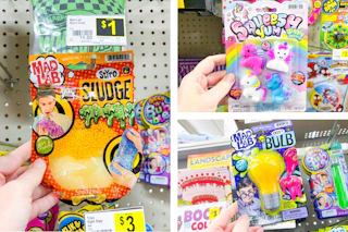 dollar general squishy toys 3-photo collage