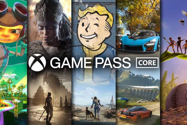 Xbox Game Pass Core 3-Month Subscription, Just $22 card image
