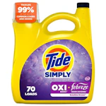 2 Tide Simply Laundry Detergents
