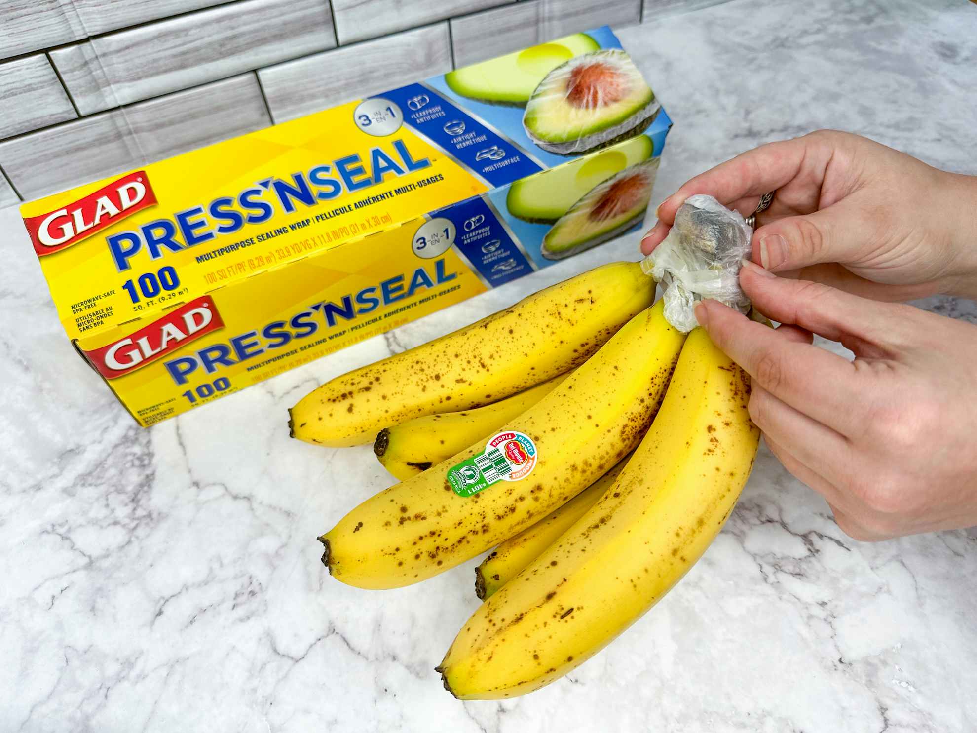 how-to-use-glad-press-n-seal-pressnseal-bananas-keep-fresh-sponsored-kcl-lp-06