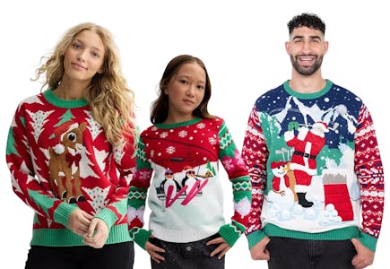 Family Ugly Christmas Sweater