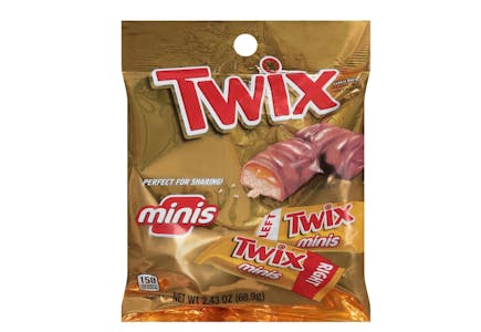 4 Twix Minis Bags