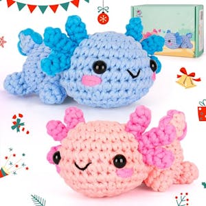 Axolotl Crochet Kit