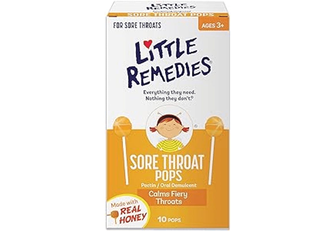 Little Remedies Sore Throat Pops