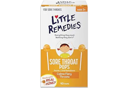 Little Remedies Sore Throat Pops