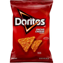 2 Doritos Nacho Cheese Chips Bags