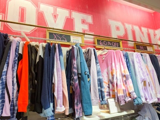 PINK Apparel Display