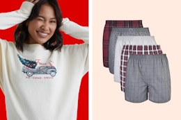 Walmart's Best Black Friday Clothing Deals (Pajamas, Sweatshirts, and More) card image