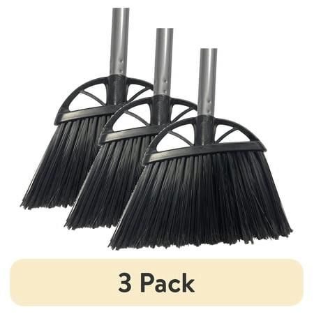 Household Angle-Cut Broom 3-Pack