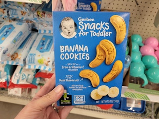 dollar tree gerber toddler snacks