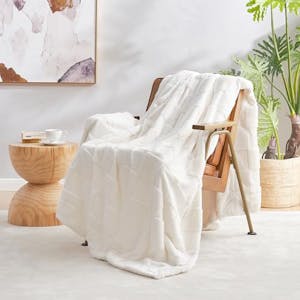 Faux Fur Throw