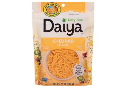 2 Daiya Dairy-Free Cheese Bags