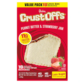 Charlotte's PB & Jam Crustoffs