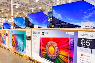 costco tv aisle