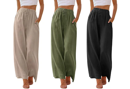 Women's Linen Pants