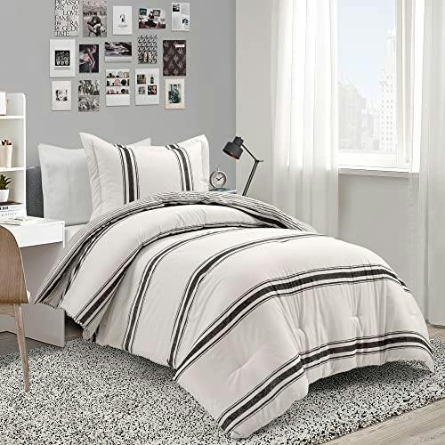 Farmhouse Stripe Comforter Set
