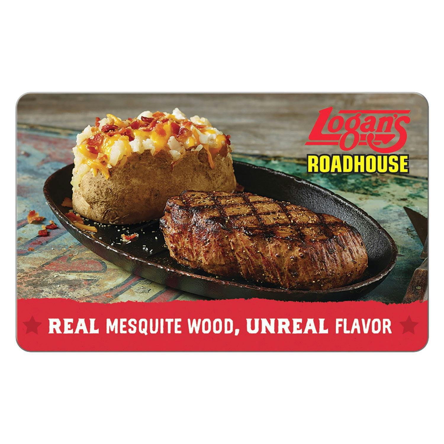 Logan's Roadhouse Gift Card 2-Pack